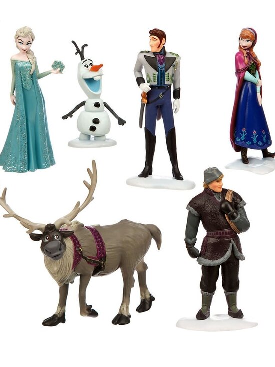 Other - Frozen Elsa Anna Olaf Playset 6 Figure Cake Topper *FAST SHIPPING* Toy Doll Set